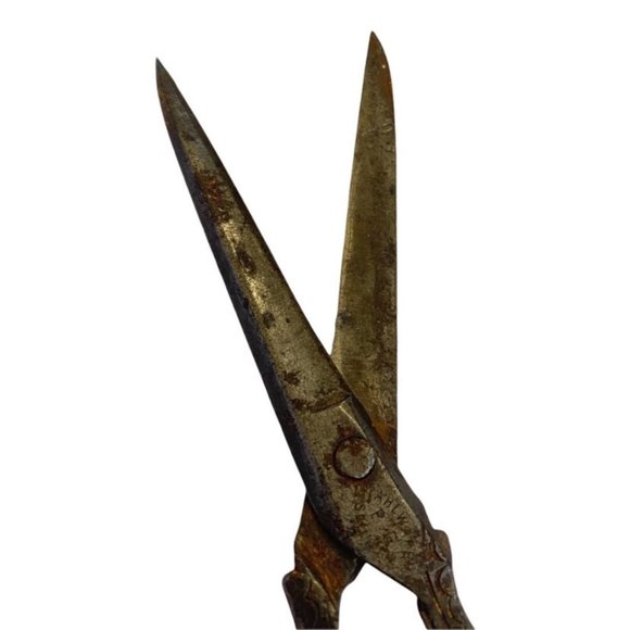 Antique Scissors Stahlwaren P.G. Solingen Royal Cameos Germany Signed - Picture 4 of 6